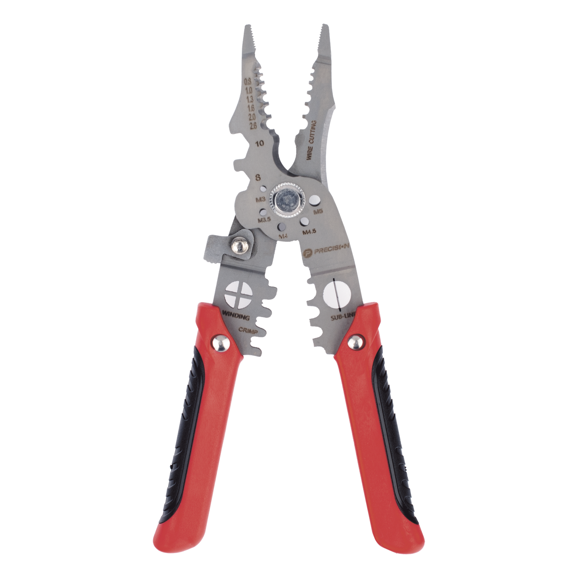 Pinza Profesional para Electricista, Multifunciones 9 en 1, de 8.5"