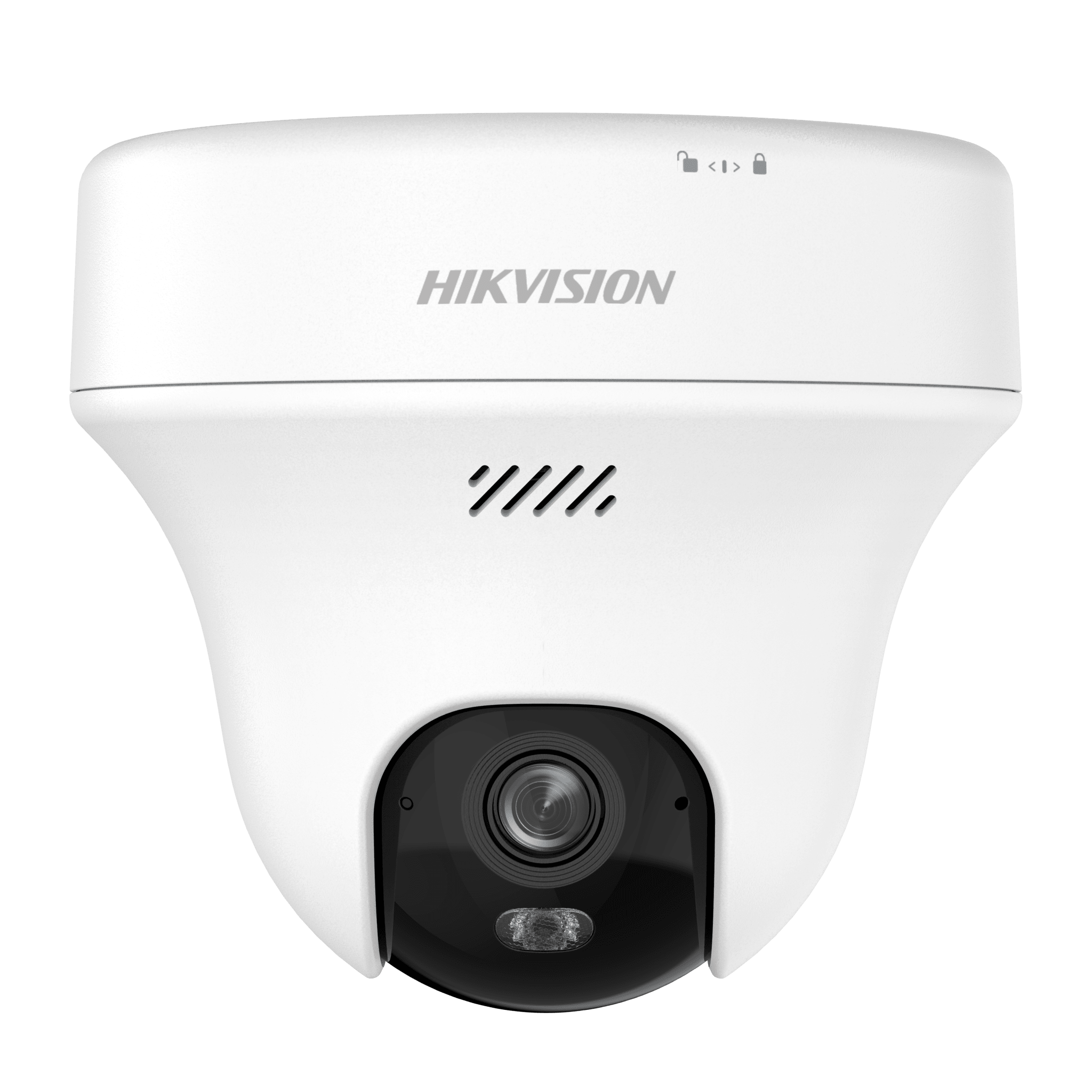 Turret PT IP 3 Megapixel (2K) Megapixel / Lente 2.8 mm / Dual Light (10 mts IR + 10 mts Luz Blanca) / Wi-Fi 6 / Interior / ACUSENSE / dWDR / H.265 / Audio Bidireccional (Micrófono y Bocina) / 5 VCD