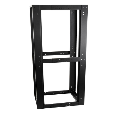 Rack Estándar 19" de 4 Postes, Acero, 45 Unidades, Profundidad Ajustable.