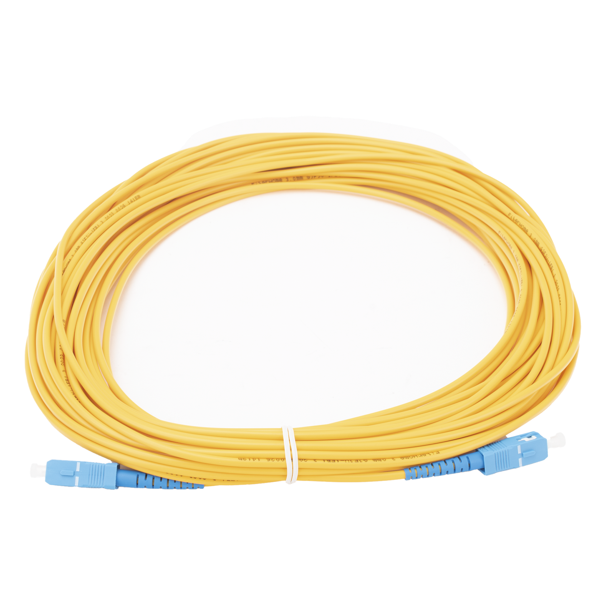 Jumper de Fibra Óptica Monomodo SC/UPC-SC/UPC Simplex de 20 Metros (65.62 Pies), 3mm — LINKEDPRO BY EPCOM · SKU LPSM3SCUSCUS20