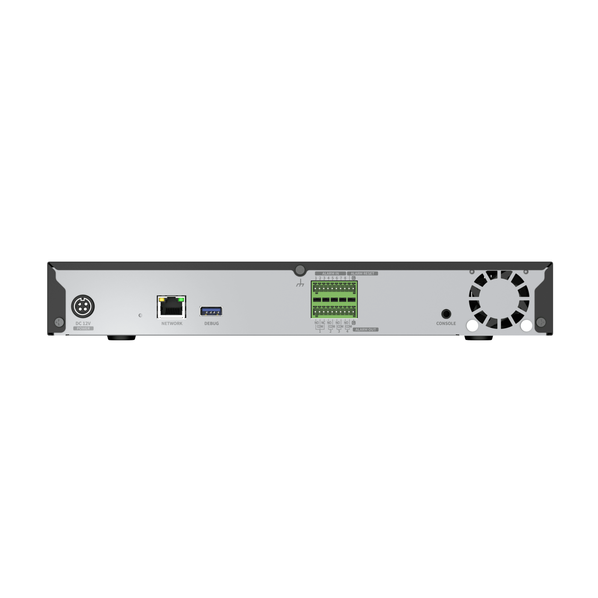 Caja de analiticos de inteligencia artificial 8 canales para camaras Hanwha, Deteccion de personas y vehiculos, conteo de personas y vehiculos, analiticos de intrusion 