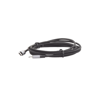 Cable USB-C a USB-C | 2 Metros (6.56 Pies) | Transferencia de Datos de 480 Mbps | Carga Rápida de Hasta 60W | QC 4.0/3.0/2.0 | PD3.0 | FPC | AFC | Protección Integrada | Caja de Aluminio | Nylon Trenzado | Color Negro
