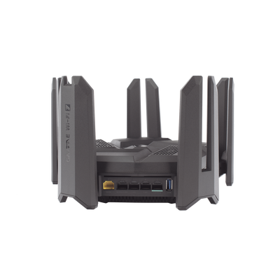 Home Router inalámbrico MESH Wi-Fi 7, Diseñado para GAMING con doble puerto WAN 2.5G para Sumar Ancho de banda, 3 puertos LAN 2.5G, 4 puertos LAN Gigabit.