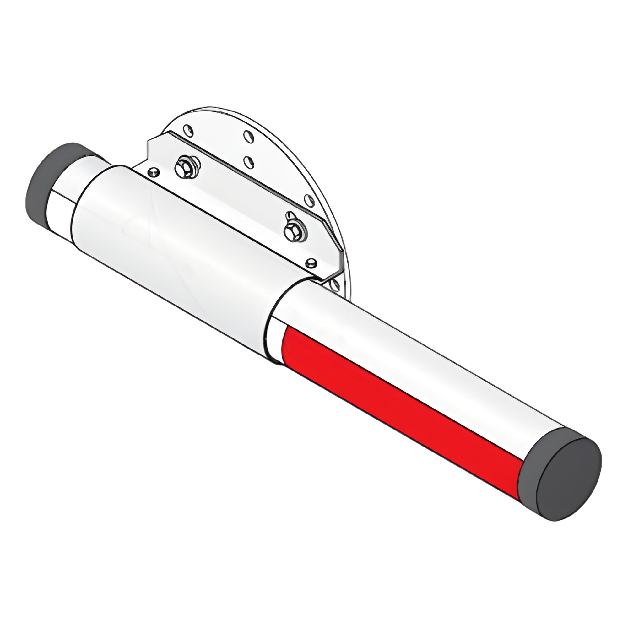 Brazo de aluminio sin iluminación de 14ft (4.26m) / Montaje no incluido — DKS DOORKING · SKU 1601-516