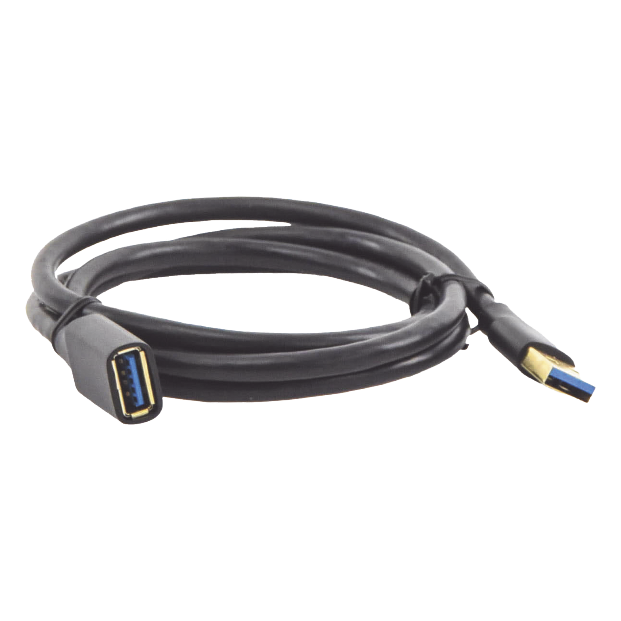 Cable Extensor USB 3.0 / 1 Metro / Macho-Hembra / 5 Gbps / Ultra Durabilidad / Núcleo de cobre estañado 28/22 AWG / Blindaje interior múltiple / Ideal para teclado, mouse , etc.