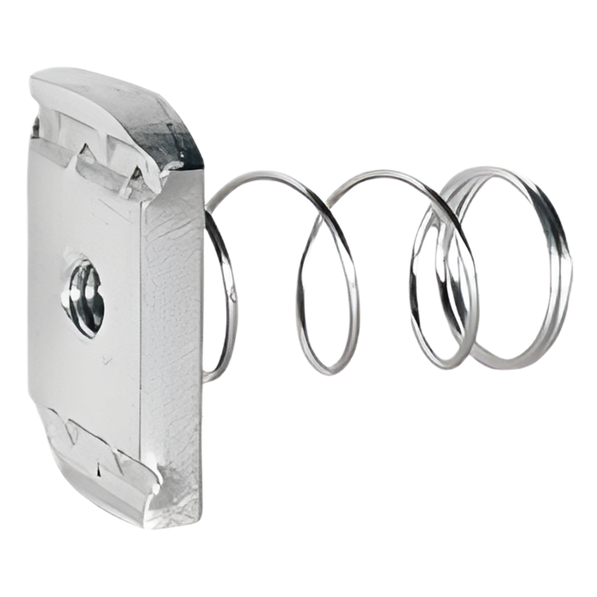 Tuerca con resorte de 1/4" — CHAROFIL · SKU CH-TCA-R-6