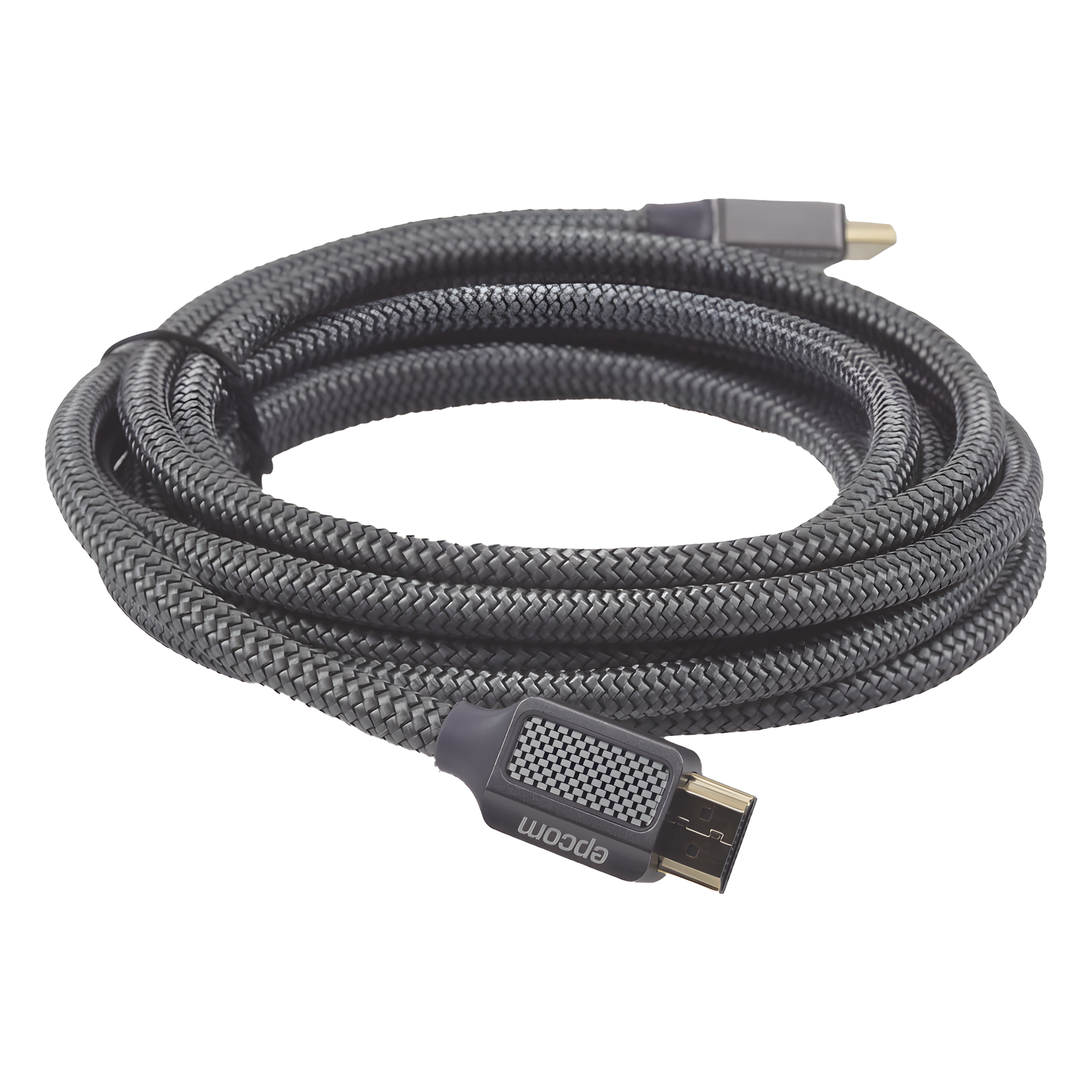 Cable HDMI de Alta Resolución en 8K / Versión 2.1 / 3 Metros de Longitud (9.84 Pies) / Recomendado para Audio eARC / Dolby Atmos — EPCOM POWERLINE · SKU HDMI2.1-3M