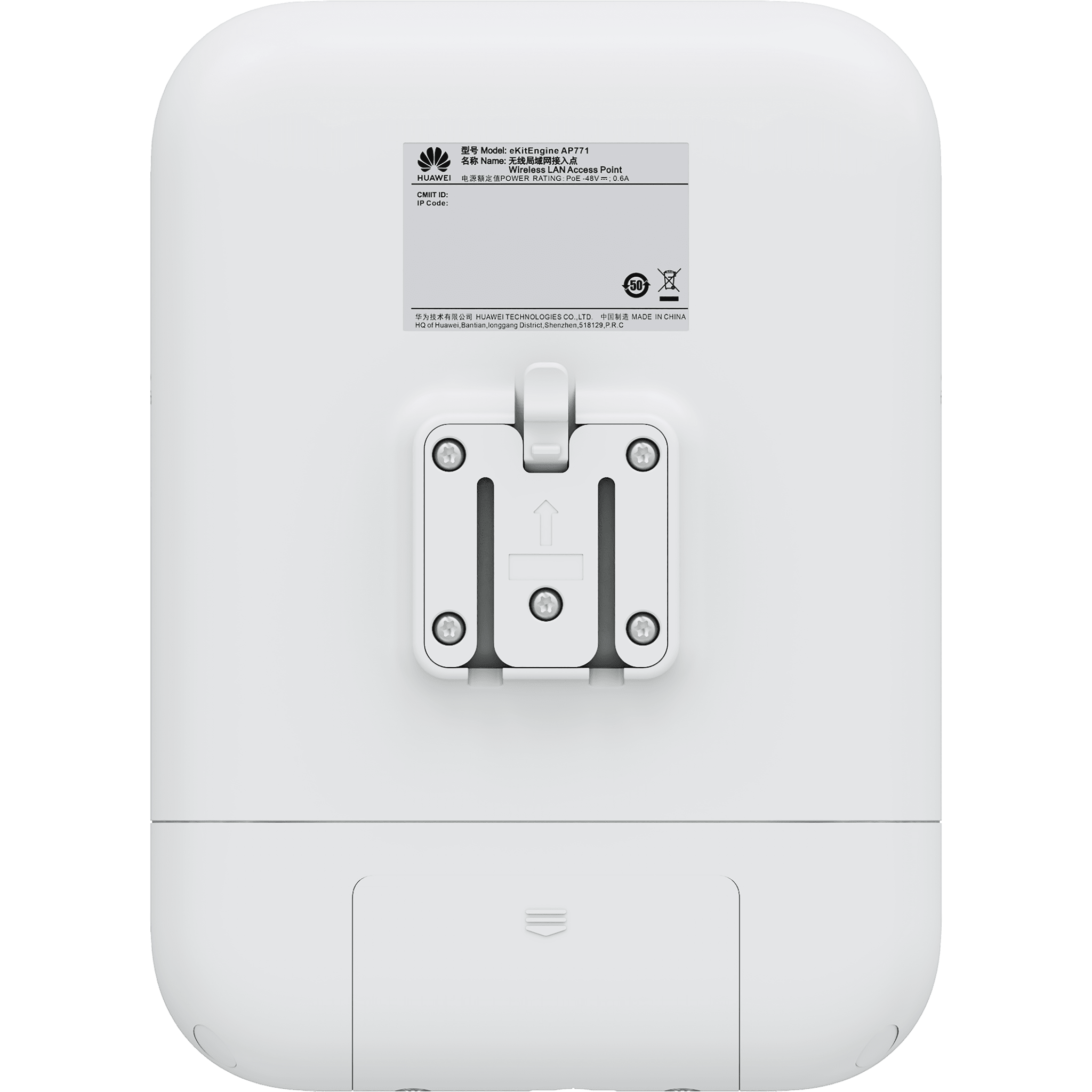 Punto de Acceso Wi-Fi 7 para Exterior / Omnidireccional 360º / 256 Usuarios / 1 Puerto PoE In 2.5 Gbps / Hasta 3.5 Gbps / Gestión en la nube / Libre de licenciamiento