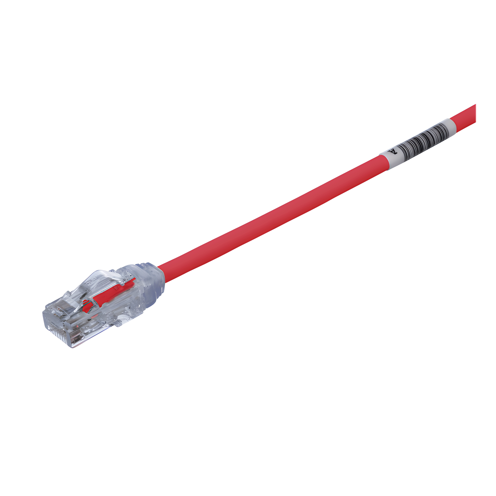 Cable de Parcheo UTP Cat6A, CM/LSZH, Diámetro Reducido (28AWG), Color Rojo, 4.57 Metros (15 Pies) — PANDUIT · SKU UTP28X15RD