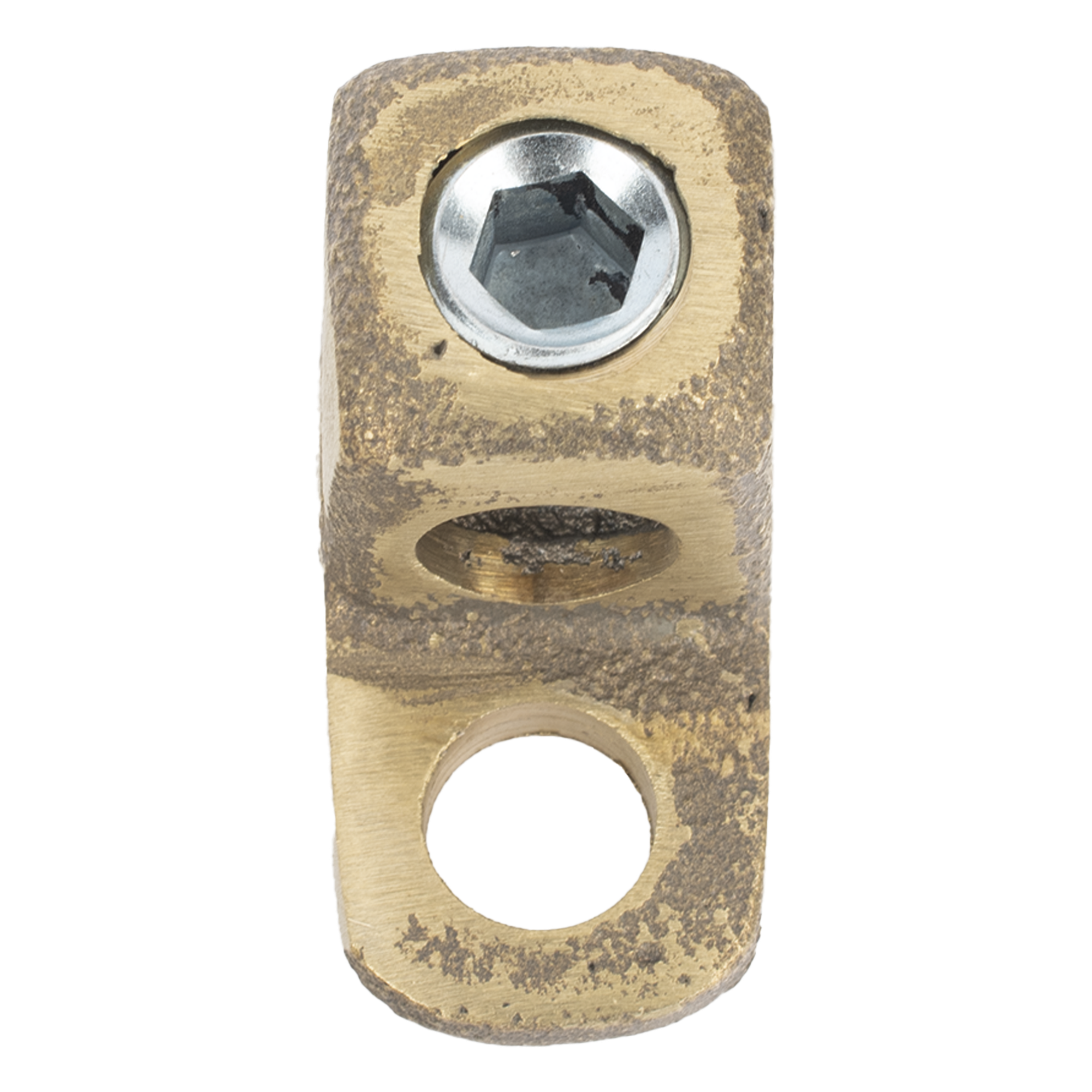 Conector Bornes 1/2" / Cable 1/0 AWG-250 MCM / Bronce 100% / Baja Resistencia / Sin Soldadura Exotérmica — LINKEDPRO BY EPCOM · SKU LP-CB-250