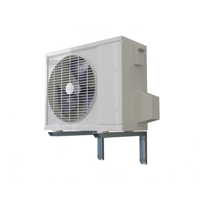 Base Mini split / Para Condensador o Unidad Externa / Galvanizada / Montaje de pared / Capacidad de 1 a 3 toneladas / EPCOM INDUSTRIAL · SKU BMP125TG