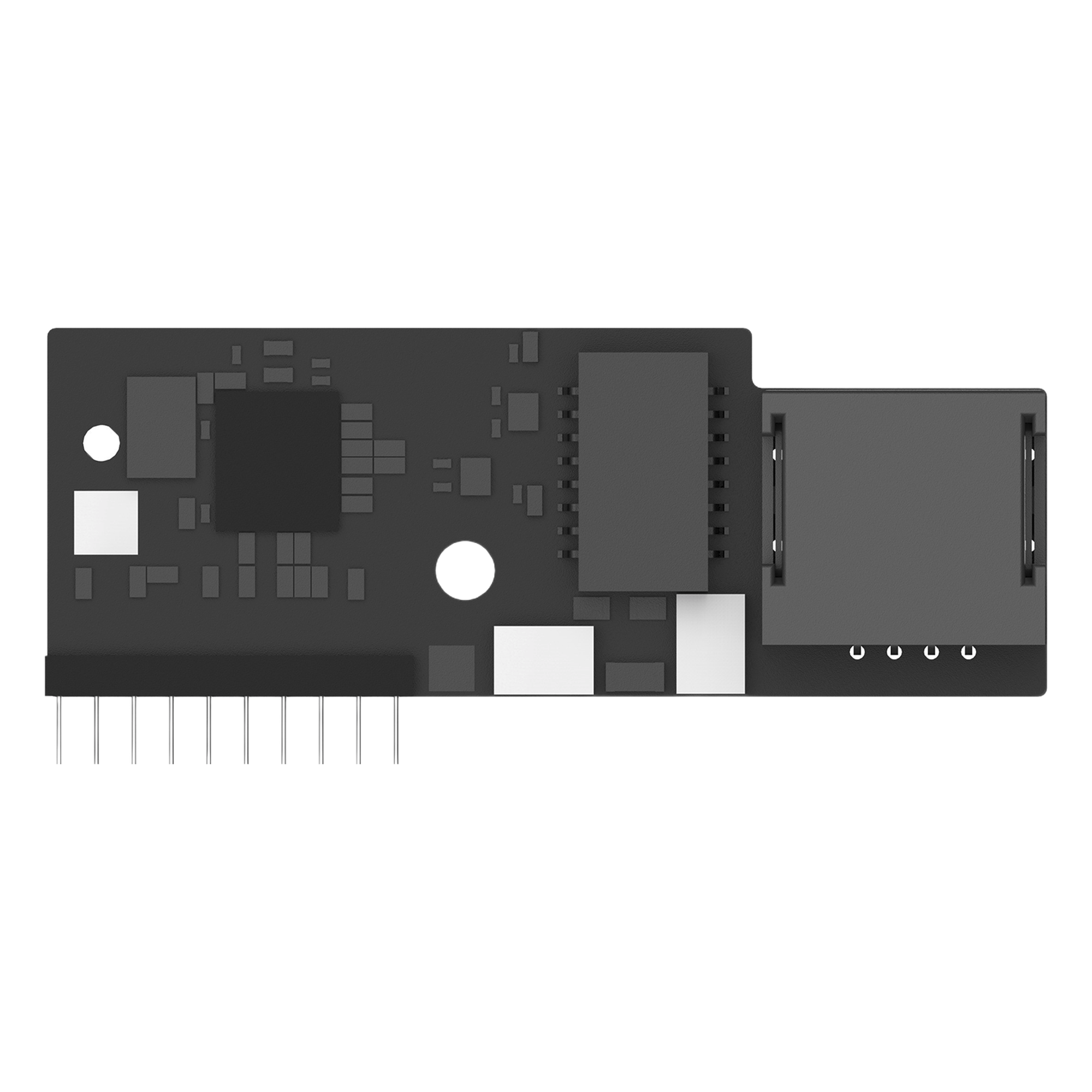 (AX HOME) Módulo de conexión Ethernet para paneles AX HOME — HIKVISION · SKU DS-PC201N