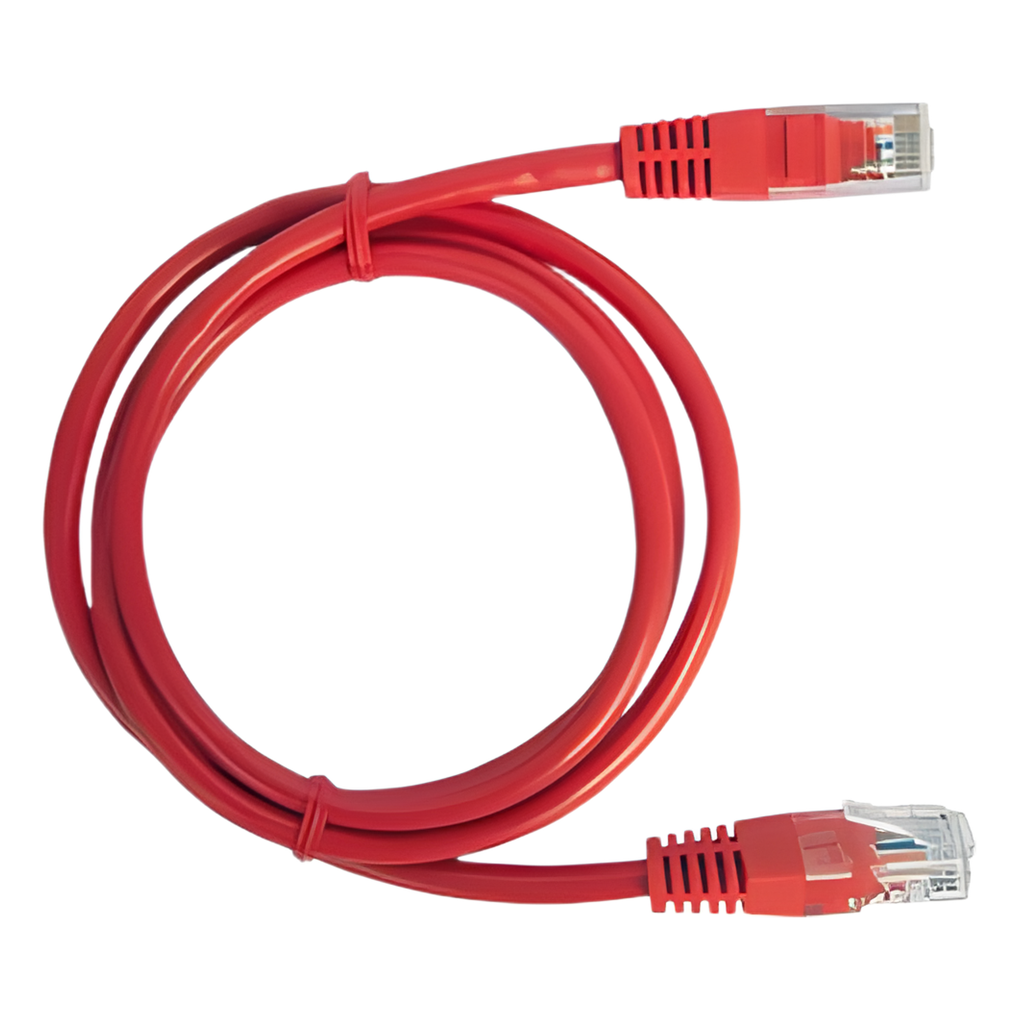 Cable de Parcheo UTP Cat6 / 1 Metro (3.28 Pies) / RJ45 / Sin Blindaje / Rojo — LINKEDPRO BY EPCOM · SKU LP-UT6-100-RD