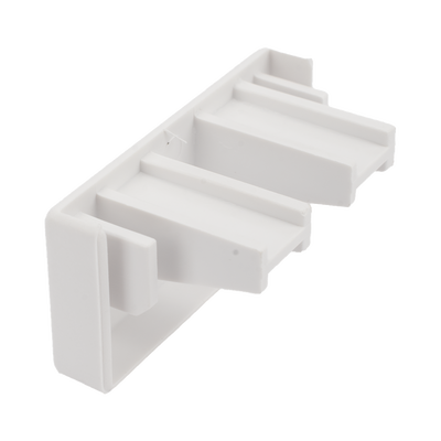 Tapa final color blanco de PVC auto extinguible, para canaleta TMK1735, TMK1735SD (5390-02001)