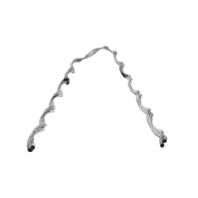 Remate Preformado para Fibra Óptica Mini Figura 8, Span 80 m, para mensajero de acero con diámetro Φ 1.6 mm - 1/16"