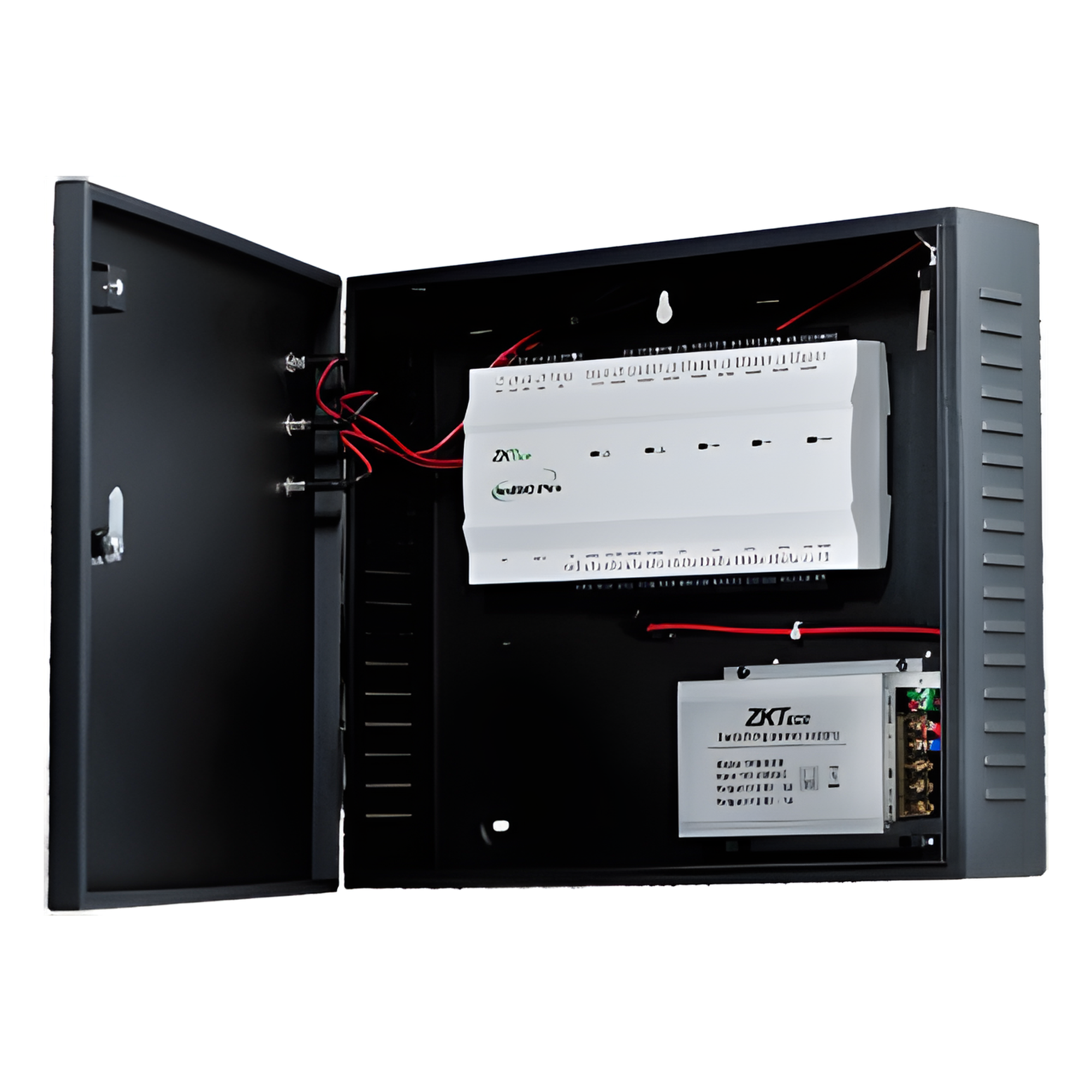 Controlador de Acceso 2 Puertas / 20,000 Huellas / 30,000 Tarjetas / ADMS PUSH / TCP/IP / Gabinete y Fuente 12V/5A — ZKTECO · SKU INBIO-260PRO-20K