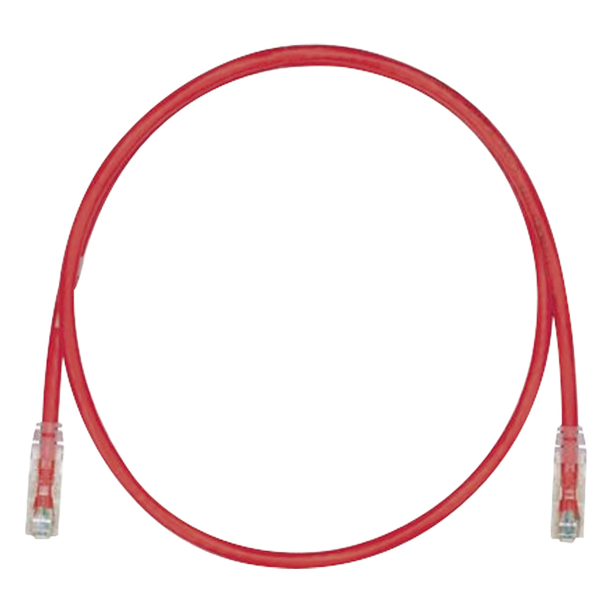 Cable de Parcheo TX6, UTP Cat6, 24 AWG, CM, Color Rojo, 0.91 Metros (3 Pies) — PANDUIT · SKU UTPSP3RDY