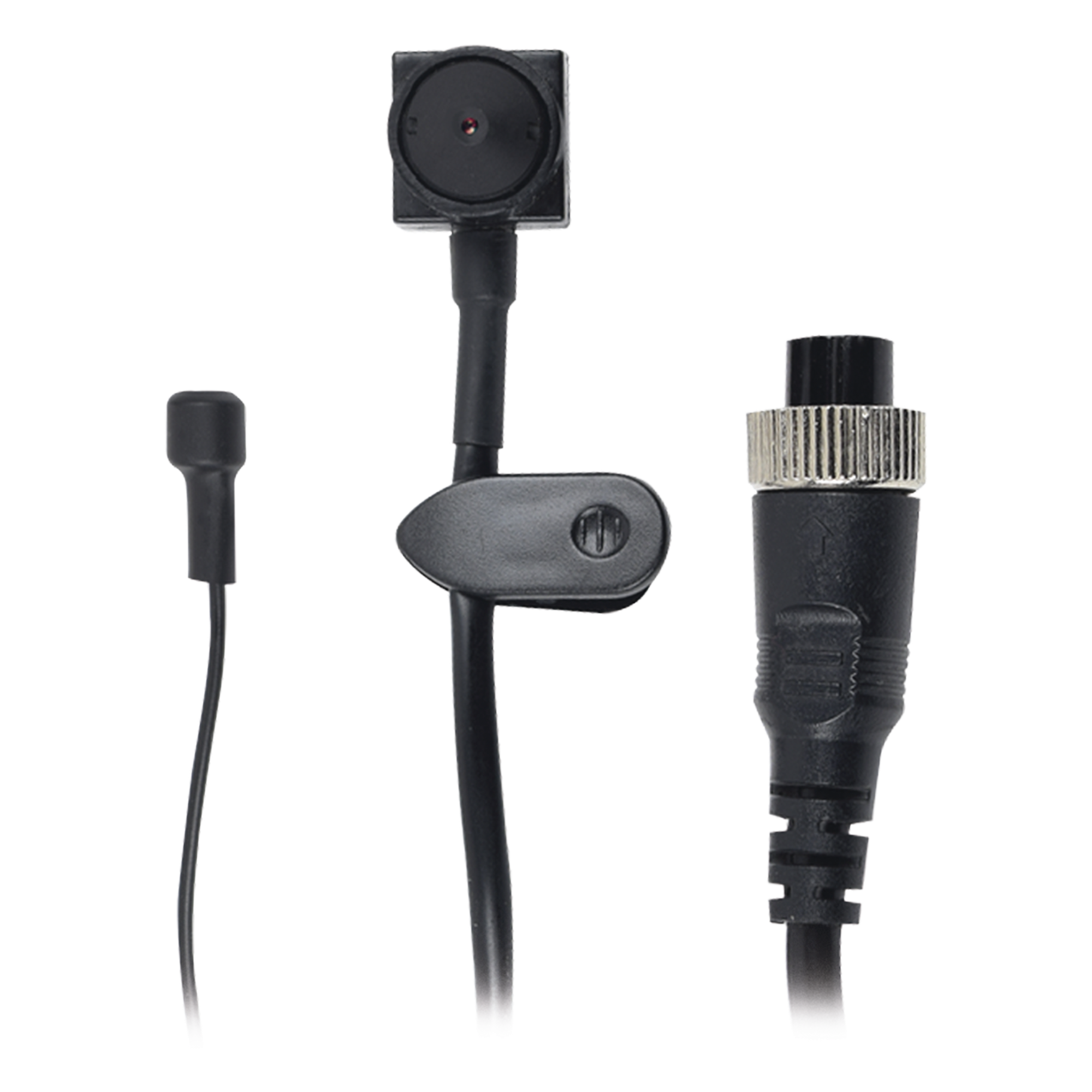 Cámara Pinhole AHD de 2 Megapixel (1080p) para Videovigilancia Móvil / Uso en Interior / Microfono Integrado / Conector Tipo Aviación — EPCOM · SKU XMRPINHOLEAHDV2