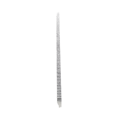Cremallera de Acero Para Puertas Corredizas / Compatible Con Motores de Piñon Modulo 4 