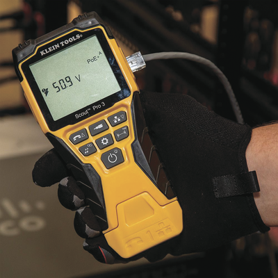 Probador Scout™ Pro 3 con kit de transmisores remotos Test-n-Map™ (Inspección PoE)
