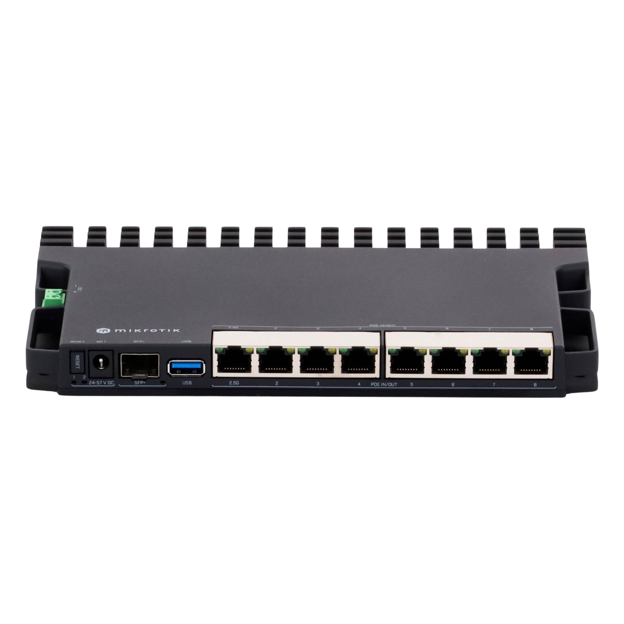 RB5009UPr+S+IN 8 puertos PoE in/out, 1 SFP+, Solo RouterOS v7