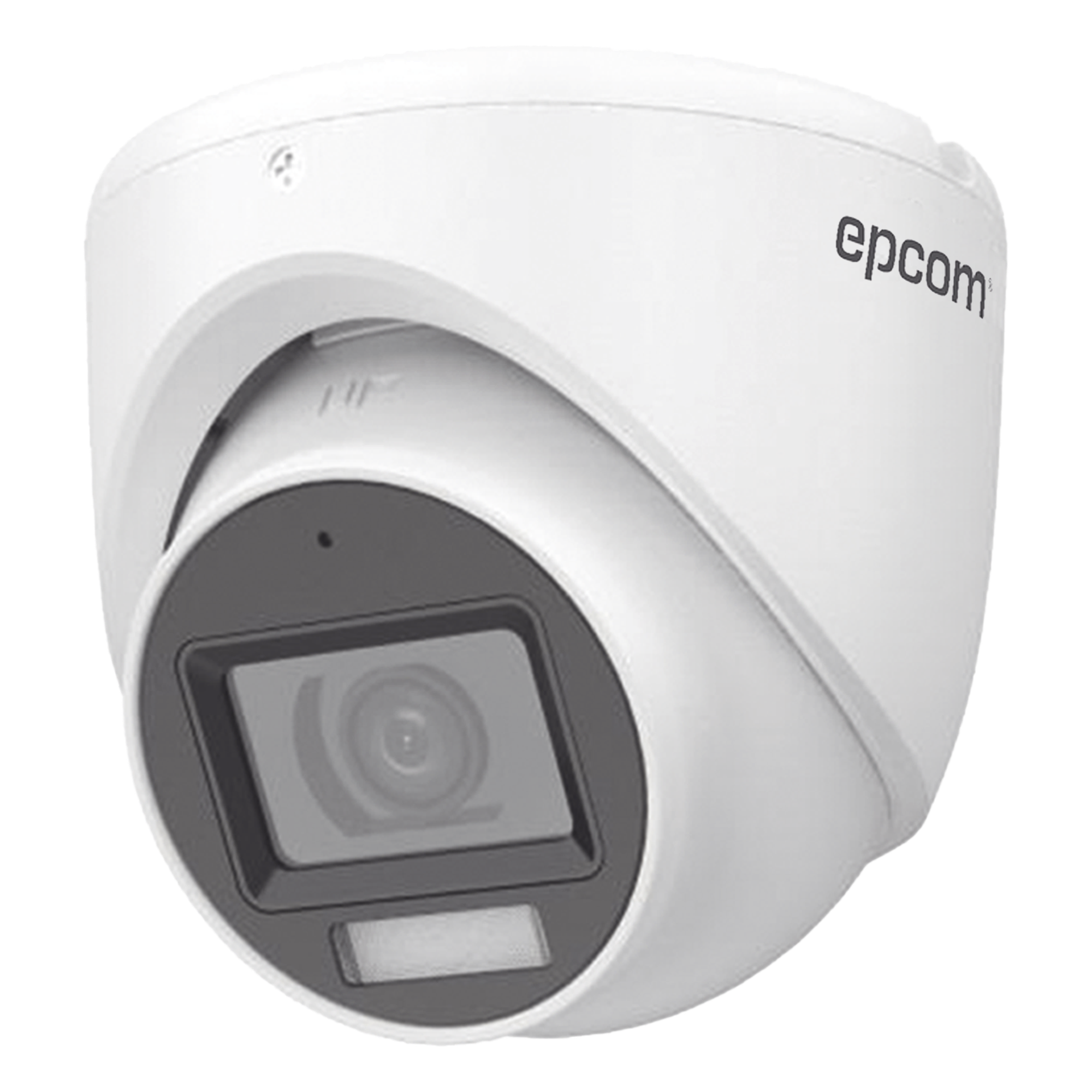 [Dual Light + ColorVu] Turret TURBOHD 3K (5 Megapixel) / Lente 2.8 mm / 30 mts IR + 20 mts Luz Blanca / Gran Angular 104.9° / Exterior IP67 / Micrófono Integrado / dWDR / 4 Tecnologías / Metal