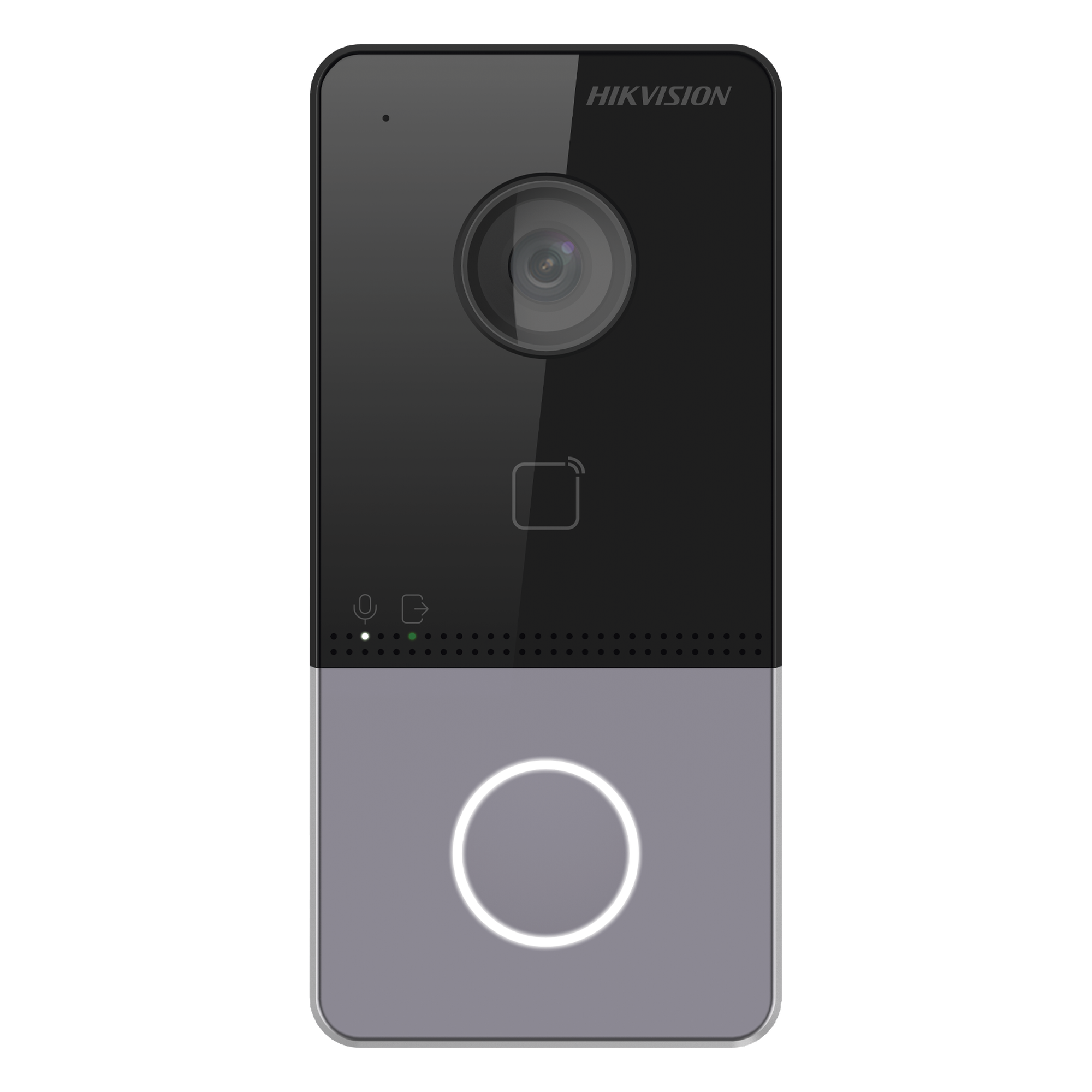 Videoportero IP 2 MP / PoE Estandar / IP65 / Apertura desde Hik-connect / Soporta 1 Departamento y Hasta 6 Monitores / Soporta Tarjetas Mifare / 1 Salida Relay — HIKVISION · SKU DS-KV6113-WPE1(B)