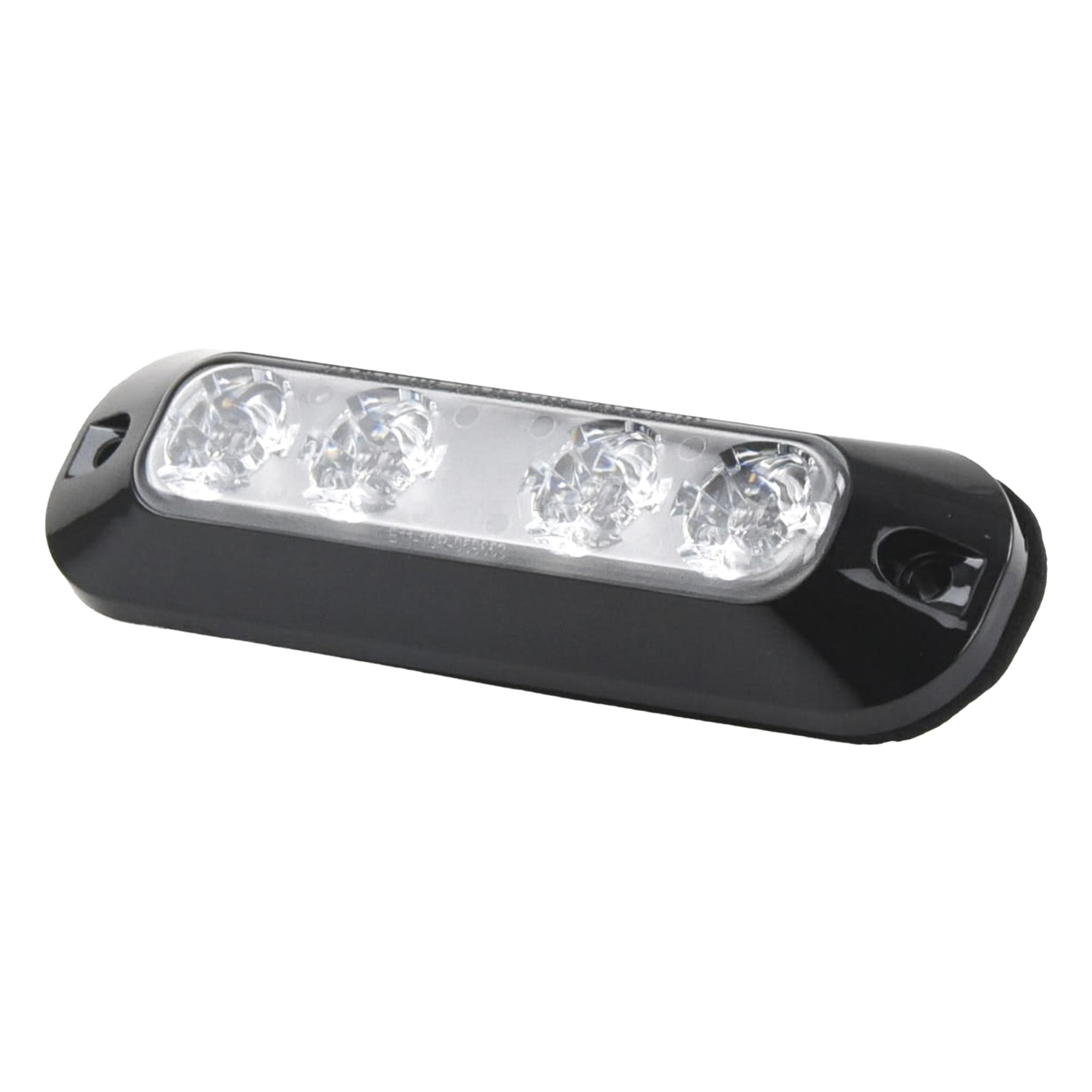 Luz perimetral, 4 LEDs Ultra Brillantes, color Rojo / Azul — ECCO · SKU ED3704-RB