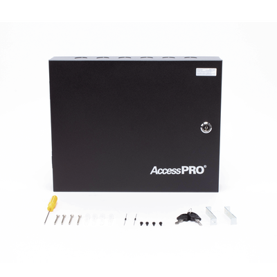 Panel de Control de Acceso 2 Puertas / 30,000 Tarjetas / TCP/IP / Gabinete y Fuente 12VCC 3A / Software ZKAccess 3.5