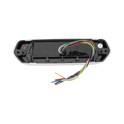 Luz de Advertencia de 12 LED, Top Rojo 6 LED , Bottom Blanco 6 LED, Lente Transparente, SAE