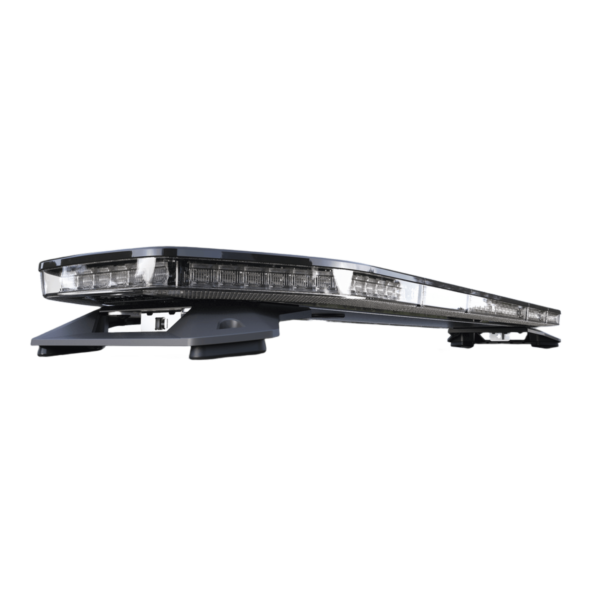Barra de luces de 48", 216 LED, Dual Color, Programable, Rojo/Azul/Ámbar/Claro, Ideal para Equipar Unidades de Seguridad Publica con Domos Negros