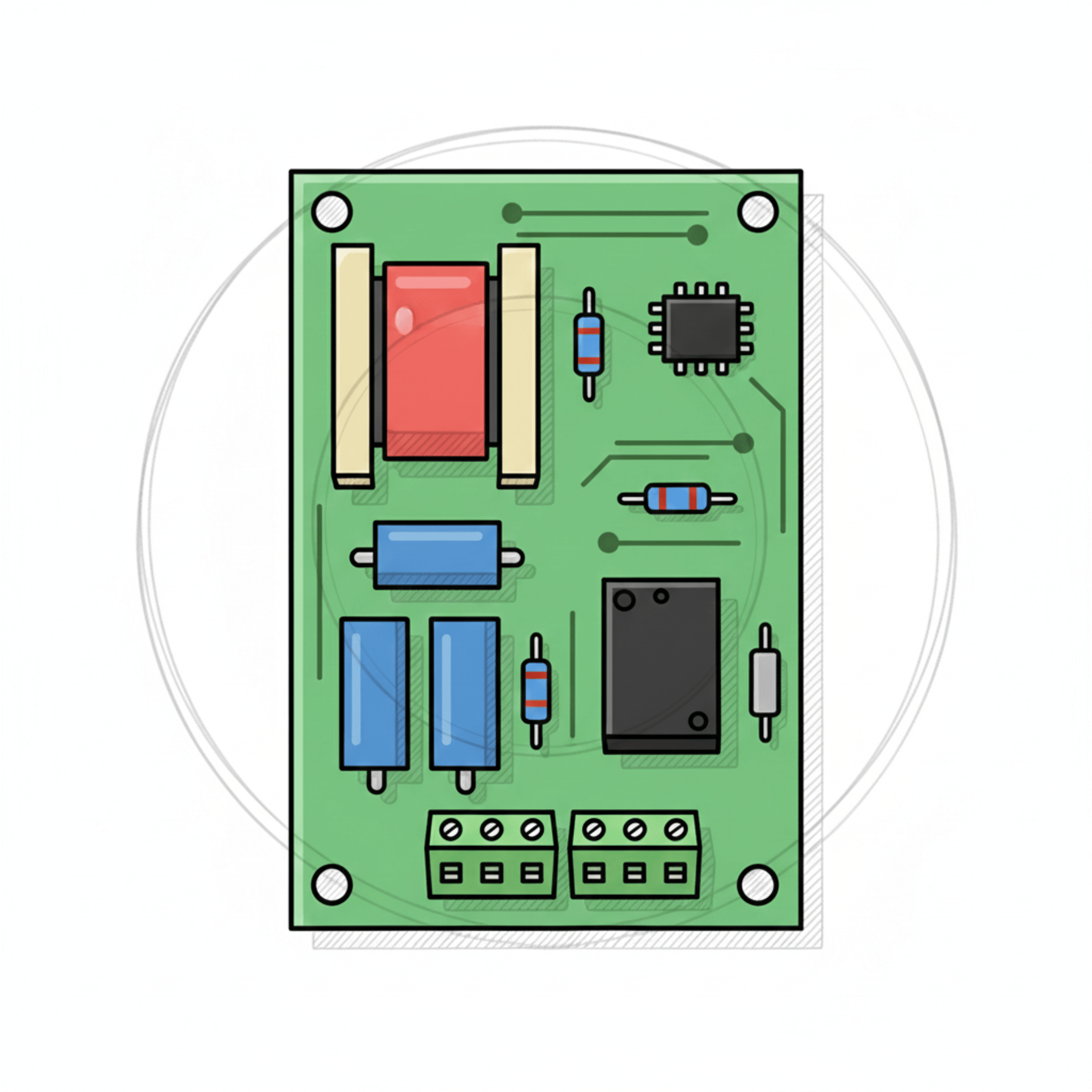 Tarjeta electronica de acceso para torniquete DSK3B801L/M (K3B801)