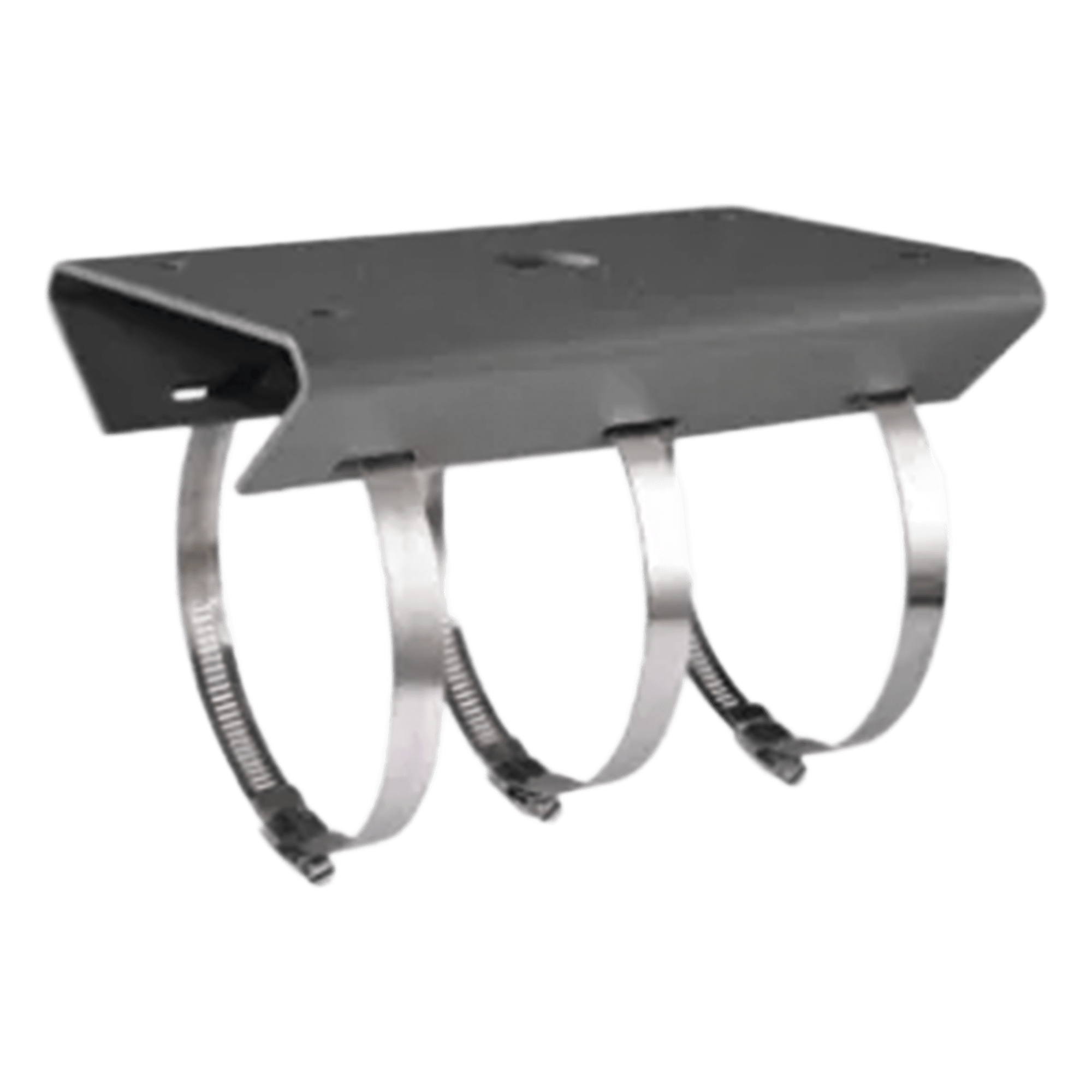 Montaje para Poste Vertical / Diámetro 67-127 mm / Acero Galvanizado SUS304 / 250x127x46 mm / 1.6 kg / Color Plateado — HIKVISION · SKU DS-1275ZJ-BJH/127MM