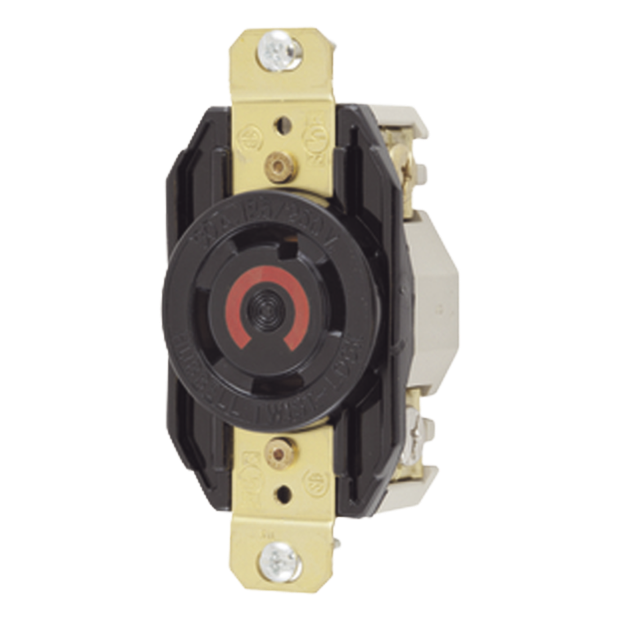 Receptáculo con Bloqueo de Media Vuelta Industrial 30 a 125/250 V CA / 3 Polos 4 Hilos / Nema L14-30R. — HUBBELL · SKU HUB-HBL-2710