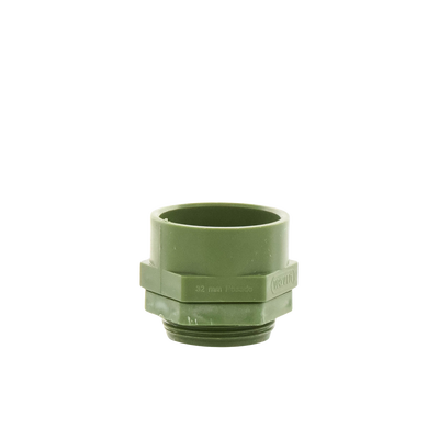 Conector para Tubería PVC Conduit Pesado de 1 1/4" (32 mm). 