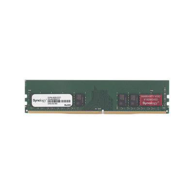 Módulo de Memoria DDR4 ECC Unbuffered DIMM | 8GB | Compatible con Synology 25 series, incluyendo RS2825RP+ | Garantía 5 Años
