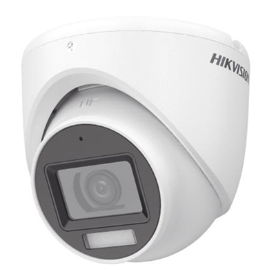 [Dual Light + ColorVu] Turret TURBOHD 2 Megapixel (1080p) / Lente 2.8 mm / 30 mts IR + 20 mts Luz Blanca / Gran Angular 101° / Exterior IP67 / Micrófono Integrado / 4 Tecnologías / Metal 