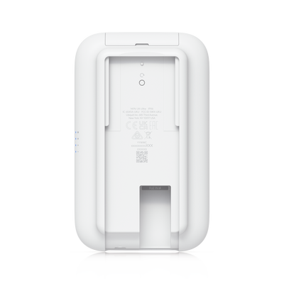 Access Point UniFi UK Ultra Navaja Suiza WiFi 5, MU-MIMO 2x2, instalación flexible, antena sectorial integrada, (2) conectores RP-SMA para antenas omnidireccionales externas, para interior o exterior (IPX6)