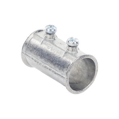Cople de 3/4" para Tubo Pared Delgada con Tornillos Opresores.