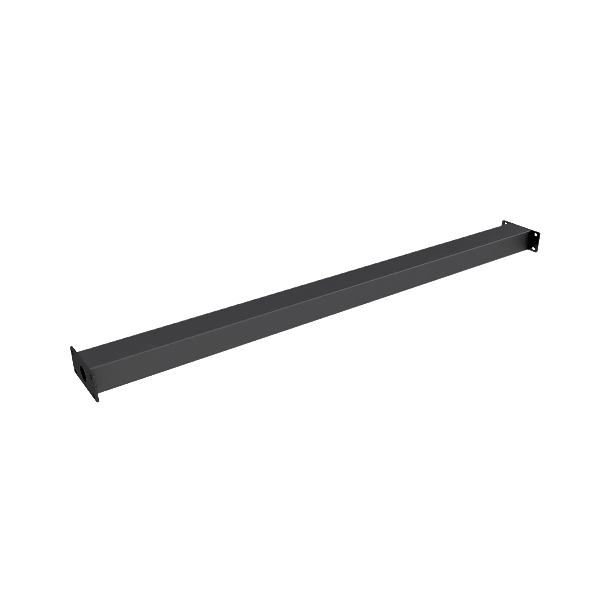 Accesorio _ Perfil Rectangular para Interconexión de Patas de Videowall LED | Longitud 1200 mm | Ancho 56 mm | Incluye Tornillos M8 x 10 mm y Llave Allen de 5 mm