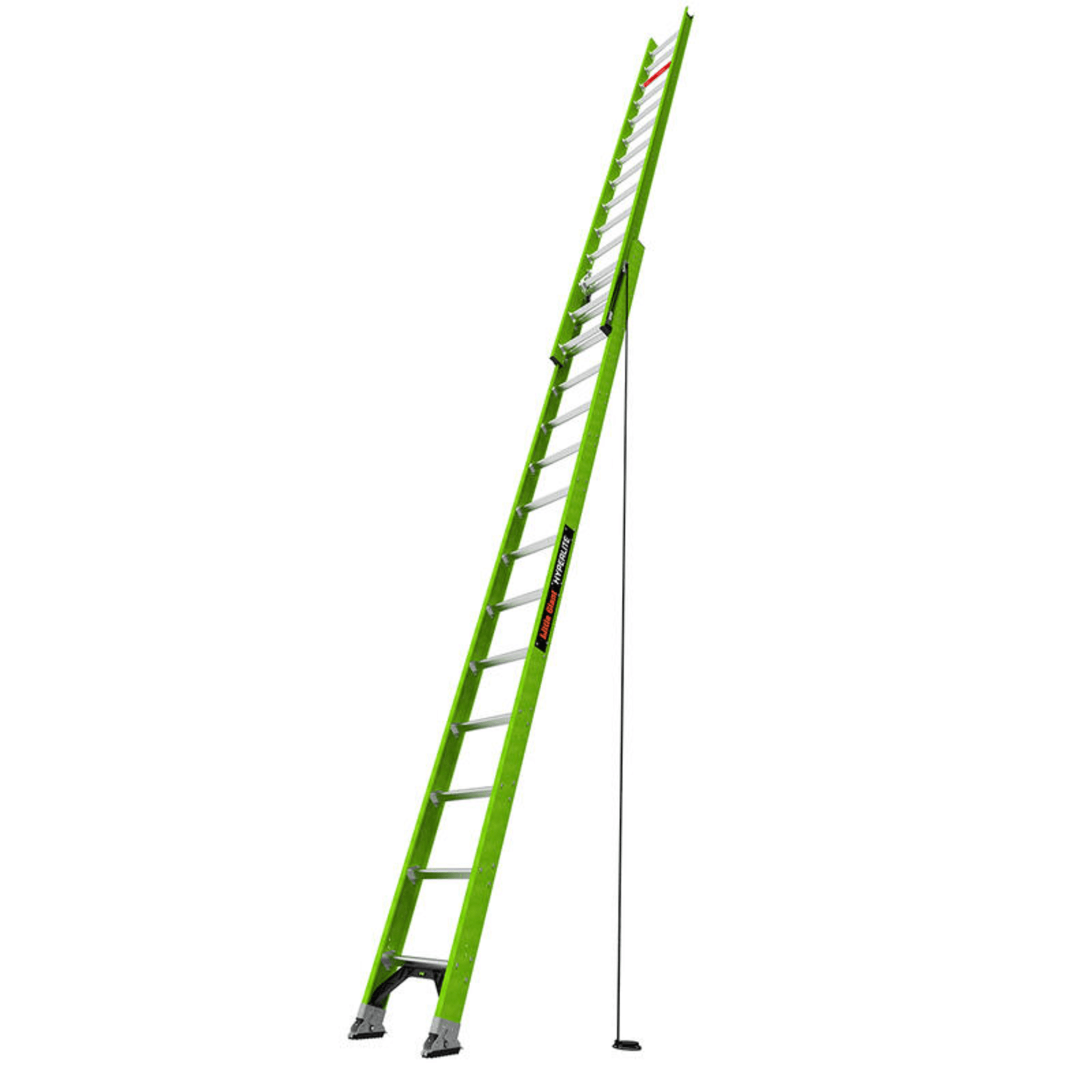 Escalera de Extensión de Aluminio + Fibra de Vidrio Hasta 8.5 m. !La Más Liviana del Mundo! (No. Parte: 18728)