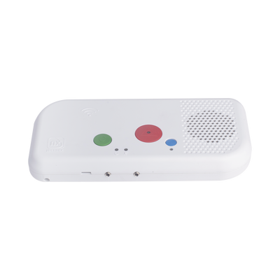 Terminal de Habitación IP para Hospital / Botón Azul de Llamada a Médico / Lector RFID 125 KHz / SIP / PoE / Compatible con NX1071 y NX1075