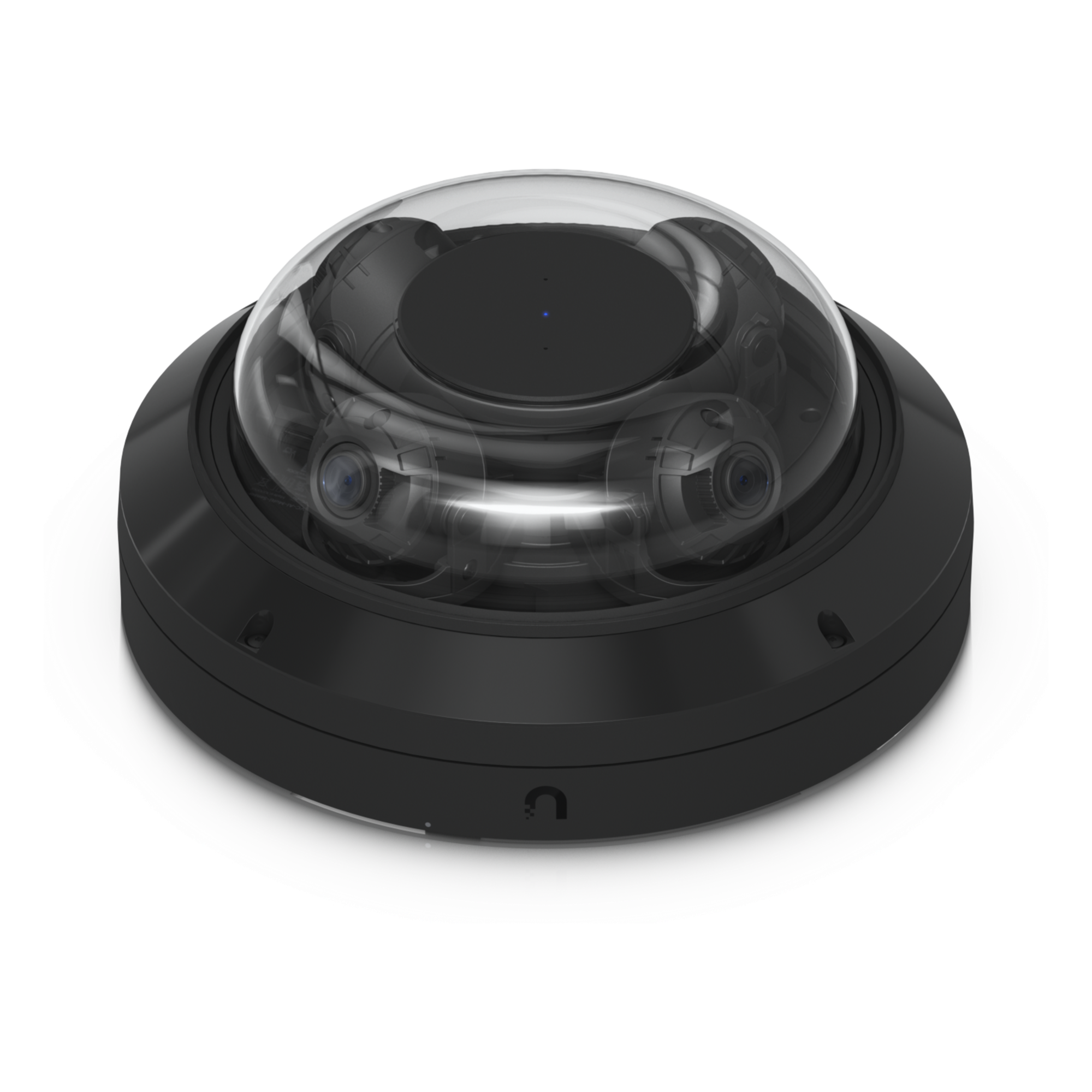 Cámara Multisensor IP / 32 MP (4 × 8 MP) / Zoom Óptico 2.33× / IR 20 m (65.6 ft) / PoE++ / IP66 / IK10 — UBIQUITI · SKU UVC-AI-MS-4-B
