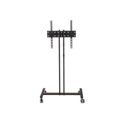 Soporte Móvil para Pantalla | Compatibilidad VESA 200x200 hasta 600x400 / Ruedas con Frenos / Ajuste de Altura y Ángulo / Soporte para TV de hasta 55 Pulgadas / Capacidad de Peso 35 kg
