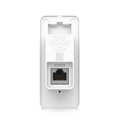 UniFi Access Kit de Inicio Gen2 Profesional para 1 puerta, (1) Lector NFC con pantalla táctil, audio 2 vías y cámara / (1) Lector NFC y de movimiento UA-G2 / Hub para conexiones para controlar una puerta con salida POE y energizar acc