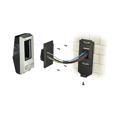 Lector de Huellas Serie Sigma lite + (plus) con lector PROX HID PoE, IP65 aprobado por FBI