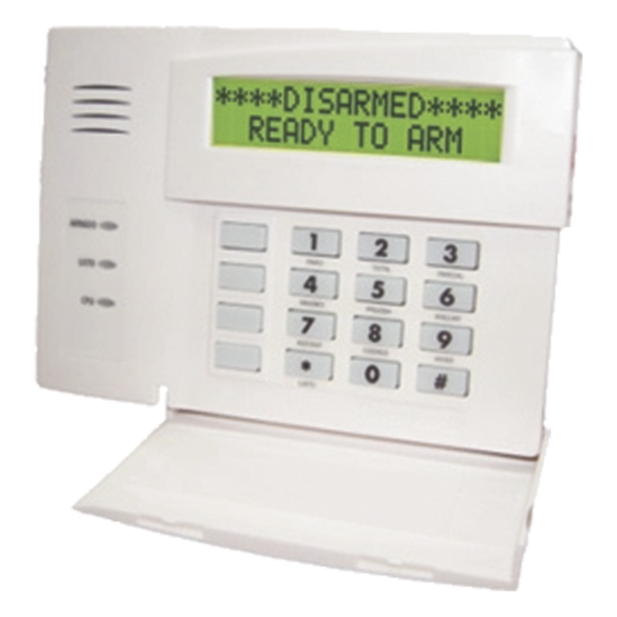 Consola alfanumérica programadora con expansor de 4 zonas cableadas y relevador integrado — HONEYWELL HOME RESIDEO · SKU 6164-SP