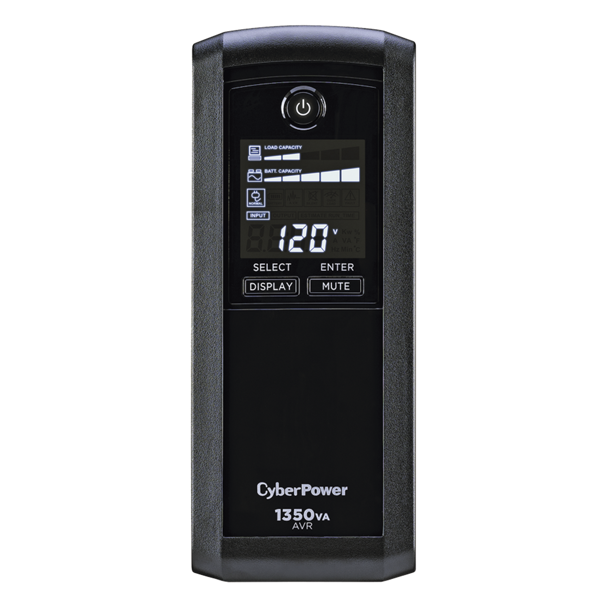 UPS Línea Interactiva / 1350 VA / 815 W / 10 Tomas NEMA 5-15R / LCD Multifunción / AVR / Supresión 1500 J