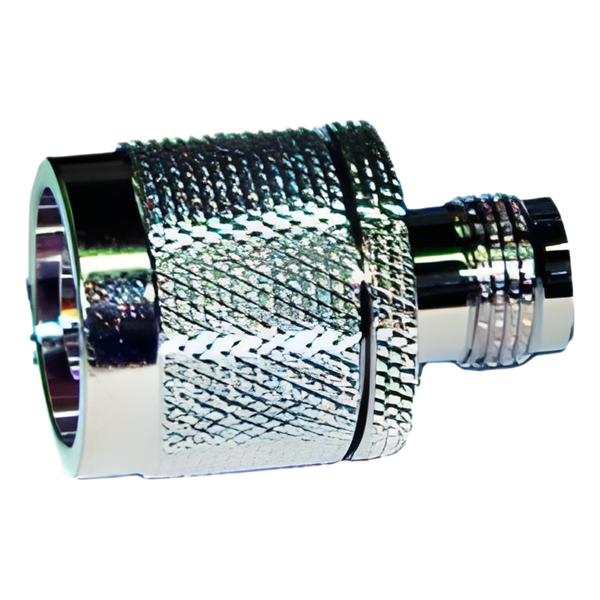 Adaptador en Línea de Conector TNC Hembra a N Macho, Níquel/ Oro/ Teflón. — RF INDUSTRIES,LTD · SKU RFT-1233