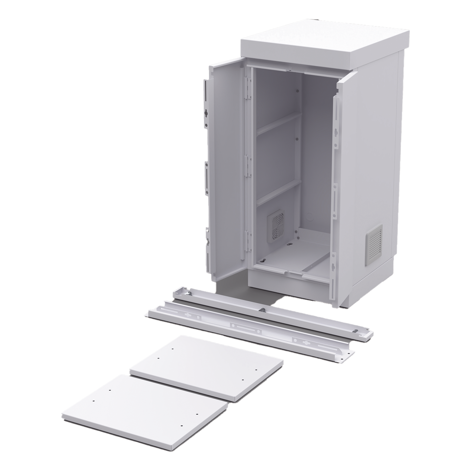 Gabinete de Seguridad de Lámina Galvanizada para Almacenamiento de Baterías (Hasta 6 baterías PL110D12).